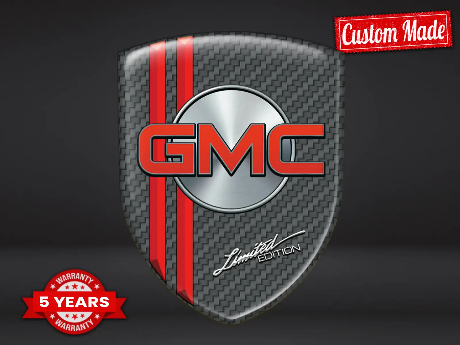 GMC Autoaufkleber Anpassbar Modern Professionell